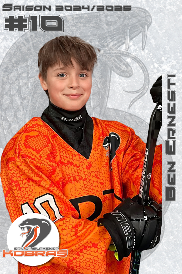 Player Card   2024 25   10   Ben Ernesti